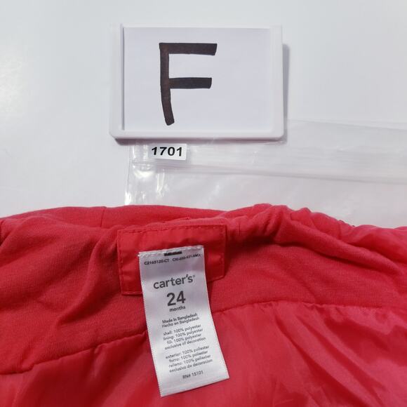 Carter's Polka Dot Lady Bug Baby Rain Jacket - Picture 9 of 9